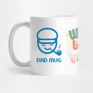 dad mug, mom mug, we love you Mug